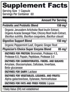 Les capsules d'enzymes digestives OEM aident à promouvoir la fonction digestive, supplément probiotique en capsules de bonbon mou - Product Image 2