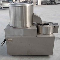 DY Nieuwe Semi-automatische Schil- en Snijmachine voor Aardappelchips, 100-200kg/uur, Hoge Productiviteit voor Fruit & Groenten