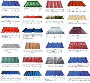 RANDRO Wellblech-Dachplattenherstellungsmaschine/Zink-Aluminium-Dachplatten-Rollformer/Metall-Dach-Rollformmaschine - Product Image 2