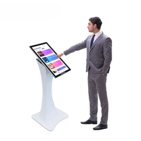 Kioscos de Señalización Digital con Pantalla Táctil Horizontal de 21.5 Pulgadas para Consultas de Información y Publicidad