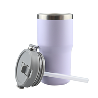 Gobelet de Voyage Isotherme en Acier Inoxydable Double Paroi 20oz 30oz, Logo Personnalisé Direct Usine