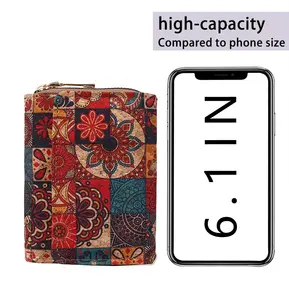 Porte-cartes en cuir PU imprimé léopard Porte-cartes de crédit d'affaires unisexe Porte-monnaie multifonctionnel à trois volets pour <span class=keywords><strong>carte</strong></span> <span class=keywords><strong>bancaire</strong></span> d'identité - Product Image 3