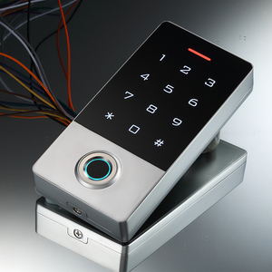 Cerradura Inteligente para Puerta con WIFI Tuya <span class=keywords><strong>TF1</strong></span>, Pantalla, Control de Acceso Biométrico, Reconocimiento de Huellas Dactilares, Uso en Exteriores, Logotipo OEM Personalizable, Reinicio - Product Image 1