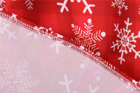 Robe de fête de Noël rouge pour femmes 2024, manches courtes, col en V, imprimé vintage élégant, robe de bal de Noël et du Nouvel An, robe de soirée, taille plus 3XL