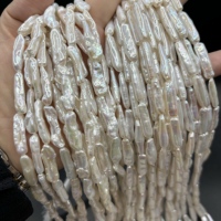 Perles de Dents de Perle Naturelles de Haute Qualité 4-6mm, Chaînes de Perles pour la Fabrication de Bijoux - Vente Chaude