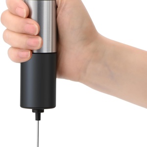 Mousseur à lait électrique manuel en acier inoxydable pour la cuisine - Product Image 6