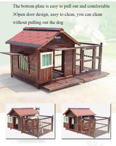 Niche pour chiens, en bois massif, étanche à la pluie, pour moyenne et grande, toute saison, meilleure vente <span class=keywords><strong>du</strong></span> <span class=keywords><strong>monde</strong></span> - Product Image 6