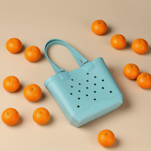 2025 EVA Tote Beach Pool Tote Bag Gran capacidad portátil impermeable al aire libre <span class=keywords><strong>vacaciones</strong></span> bolsa de compras de mano - Product Image 3