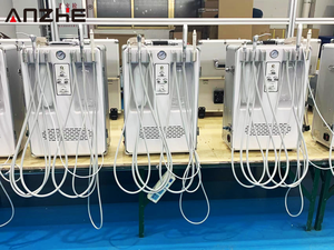 Unité dentaire mobile vétérinaire avec kit d'instruments complet, idéale pour les cliniques, les soins d'urgence et les traitements dentaires - Product Image 3