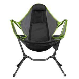 Silla <span class=keywords><strong>Plegable</strong></span> Tipo Columpio con Respaldo de Aluminio, Reclinable, para Exteriores, Senderismo, <span class=keywords><strong>Hamaca</strong></span>, Camping - Product Image 1