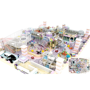 Alpha Anime <b>Indoor</b> Children Playground 600sqm 6500sqft Devil <b>Slide</b> Ball Pit Ninja Warrior Rope Course Kid Trampoline School - Product Image 6