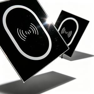 Panneau de contrôle d'accès OEM personnalisé avec lecteur de carte, fenêtre d'affichage, couvercle PC en PVC/PET, impression sérigraphiée, étanche et découpé - Product Image 3