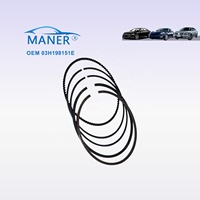 MANER 03H198151E Moteur auto piston pièces Jeu de segments de piston pour vw passat CC Phaeton 3.0L VR6 3.0FSI CNGA 2011-2015