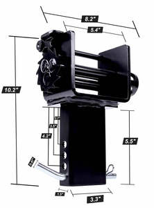 מפעל הסיטונאי כבד 4 "כיסנת כיס עם חור עבור משאיות שטופה שטוחים - Product Image 4