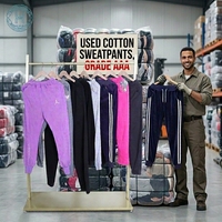 Ballots de vêtements usagés en gros : pantalons, vêtements propres, tailles mixtes, compressés, pour hommes et femmes