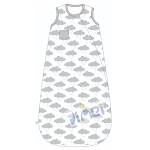 Sac de couchage à manches personnalisable pour nourrissons sac de couchage sans manches à fermeture éclair antibactérien pour nouveau-né - Product Image 1