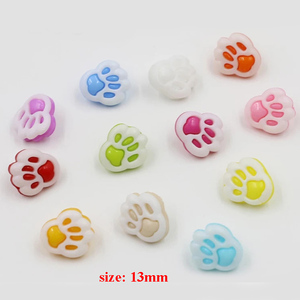 Ưa Thích Dễ Thương Hot Bán Chân Claw Chân Xe Train Động Vật Thiết Kế Nhựa ABS Nút Cho Trẻ Em Quần Áo - Product Image 4