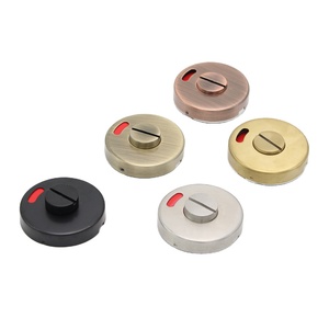 Stainless Steel 304 <strong>Bathroom</strong> Red and Green Indicator <strong>Lock</strong> Public Washroom Partition <strong>Door</strong> <strong>Lock</strong> - Product Image 2