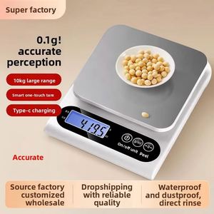 Nouvelle Balance de Cuisine Numérique 2026 Haute Précision 0,01g, Balance en Acier Inoxydable Étanche pour Aliments, Café en Poudre et Grammes pour la Pâtisserie - Product Image 5