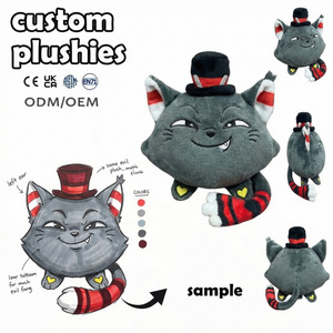 Muñeco de Peluche Personalizado, Estilo Gótico, para Niños, Mercancía de Festivales de Música Rock, Freddy Fazbear, <span class=keywords><strong>Ami</strong></span> Seater, Peluche Personalizado de Mascotas - Product Image 3