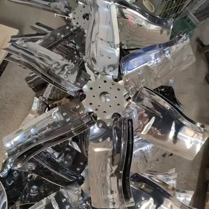 Yongsheng série Ventilação axial lâminas de ventilador de 1.2mm de espessura outras peças de reposição para fábrica e atacadista