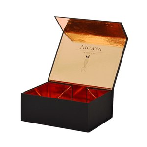 Emballage pliable magnétique en carton avec logo personnalisé, coffrets cadeaux magnétiques - Product Image 3