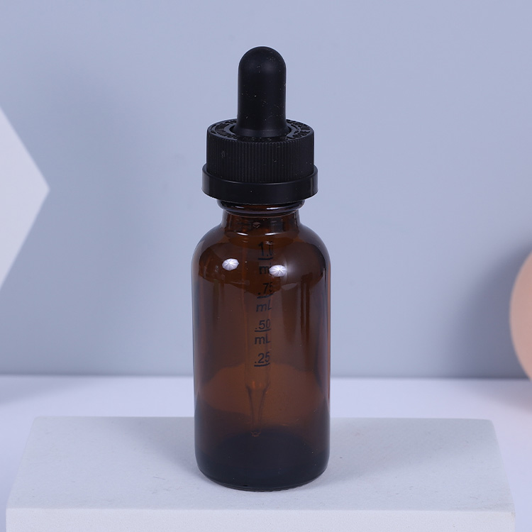 ORANGLES Hasta La Vista Baby “I Will Be Back” Perfume Dropper Bottle – Essential Oil Glass Bottle with Silicone Gel Top (5ml / 10ml / 15ml / 20ml) - detailed closeup view - Image 3 of 4 | great for travel | Texas | Free Shipping ORANGLES