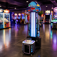 Hercules Münzbetriebener Arcade-Automat für Power King Hammer Strength Machine Big Metal Punching Sport Style Englisch US-Stecker