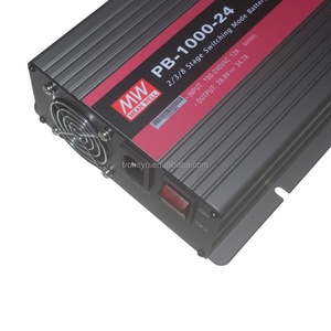 Cargador de Batería Inteligente de Salida Única Meanwell Autorizado PB-1000-24 1000W 24V, Fuente de Alimentación Industrial con Entrada 220V/110V - Product Image 4