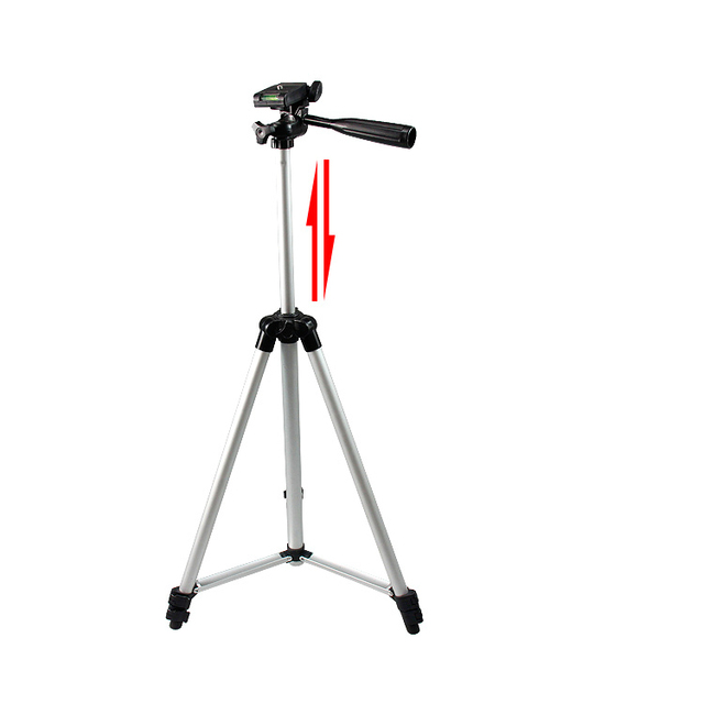 Normal Cheap 1.3m Aluminum Lightweight Phone Camera Mount Travel Tripod Stand