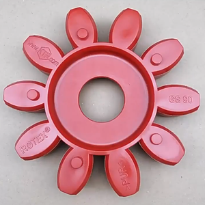 <span class=keywords><strong>ROTEX</strong></span> GS Insert Flexible Red Spider Taille 5-90 95/98ShA Corps Élastique T-PUR avec Amortissement des Vibrations pour Servomoteur - Product Image 3