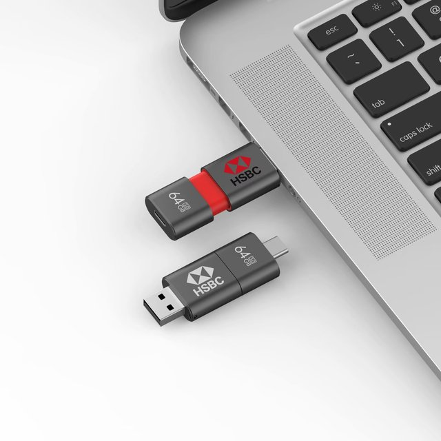 Push-pull Mechanism Promotion Gift Otg Type c of 2gb 4gb 8gb 16gb 32gb 64gb