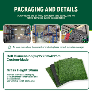 Gazon artificiel écologique en rouleau, tapis <span class=keywords><strong>synthétique</strong></span> <span class=keywords><strong>pour</strong></span> jardin, pelouse, cour arrière, aménagement paysager extérieur - Product Image 4