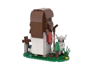 <span class=keywords><strong>Mini</strong></span> Hành động Hình Jesus mang chéo Đồ chơi funbuild gạch đồ chơi ngày phục sinh Christ Jesus Crux khối xây dựng tự làm - Product Image 3