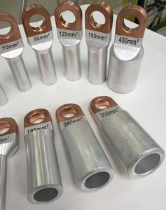 Cosses de câble <span class=keywords><strong>électrique</strong></span>s européennes bimétalliques en cuivre et aluminium à sertir 25/35/70/95/120/150/185/240/300/400/500/630 - Product Image 3