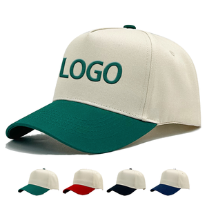 Custom Logo High Quality 5-Panel Two-Tone Leopard Unisex Baseball Caps Wholesale Structured Frame 100% Cotton Trucker <b>Hats</b> - Product Image 1