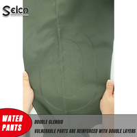 Selco simms – cuissardes respirantes streamlogic pour la chasse avec bottes, pantalon de pêche imperméable