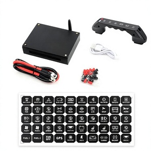 Новый беспроводной 6-клавишный переключатель фар Cowin Auto Parts <span class=keywords><strong>12V</strong></span> 4X4 для внедорожников, с ручкой управления, для Haval, Jetour, Wrangler - Product Image 2