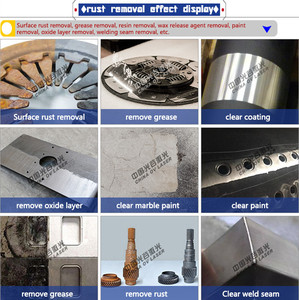 Machine de nettoyage au laser pour éliminer la <span class=keywords><strong>rouille</strong></span> 1KW 1.5W 2KW Machine de nettoyage au laser portative pour bois marbre métal - Product Image 4