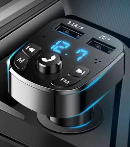Venta caliente exclusiva para REPRODUCTOR DE Mp3 vehicular transfronterizo cargador de coche Fm manos libres Usb de doble puerto - Product Image 2