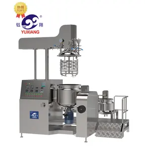 Factory price vacuum toothpaste emulsion Mixer for Cream Cosmetics High Shear Cosmetic Liquid Mixing Machine Homogenizer