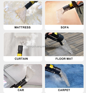 Nueva <span class=keywords><strong>Máquina</strong></span> de Limpieza de Alfombras de Plástico con <span class=keywords><strong>Vapor</strong></span> 9S, Versión Manual, <span class=keywords><strong>para</strong></span> Limpiar Sofás, Cortinas, <span class=keywords><strong>Colchones</strong></span> y Telas, 9 Litros - Product Image 4