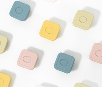 Boîtes à collation en silicone avec couvercles, boîtes de conservation alimentaire en silicone, petites boîtes à lunch pour enfants, garderie, école et voyages