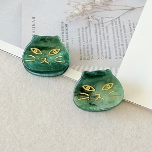 Adorable Mini Pinza de Pelo Acrílica con Diseño de Gatito de Dibujos Animados, Accesorio para el Cabello con Diseño de Caparazón de Tortuga, Pinzas de Pelo para Mujer, Uso Diario, Pinza de Pelo con Diseño de Animales - Product Image 4