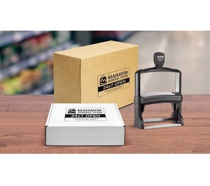 Sellos Personalizados de Alta Calidad para Cajas de Cartón y Bolsas de Papel, Perfectos para la Marca del Producto y Tamaños Personalizados - Product Image 1