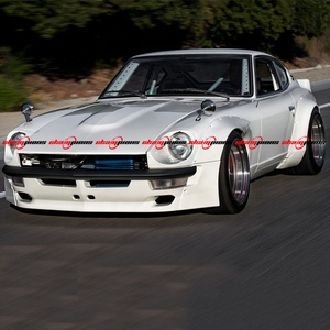 ชุดแต่งตัวถังไฟเบอร์กลาส Rocket Bunny สำหรับรถ <span class=keywords><strong>Datsun</strong></span> 240Z S30 ปี 1978-1981 คุณภาพสูง พร้อมช่องเซ็นเซอร์ช่วยจอดแบบยึดติดกับกันชน - Product Image 6