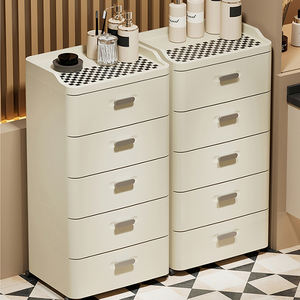 خزانة أدراج بلاستيكية صغيرة متنوعة الطبقات 2 بسعر المصنع - Product Image 6