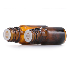 Luxury 5ml 10ml 15ml 20ml <strong>30ml</strong> 50ml 100ml Amber Empty Round <strong>Glass</strong> Essential Oil Perfume <strong>Bottle</strong> - Product Image 1
