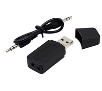 Récepteur audio USB 5.0 pour voiture, conversion AUX, amplificateur audio pour haut-parleur ancien, lecteur sans fil DIY