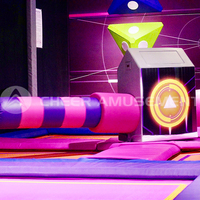 Parc d'aventure intérieur Ninja Sports Complex avec Bull Ride par Cheer Amusement